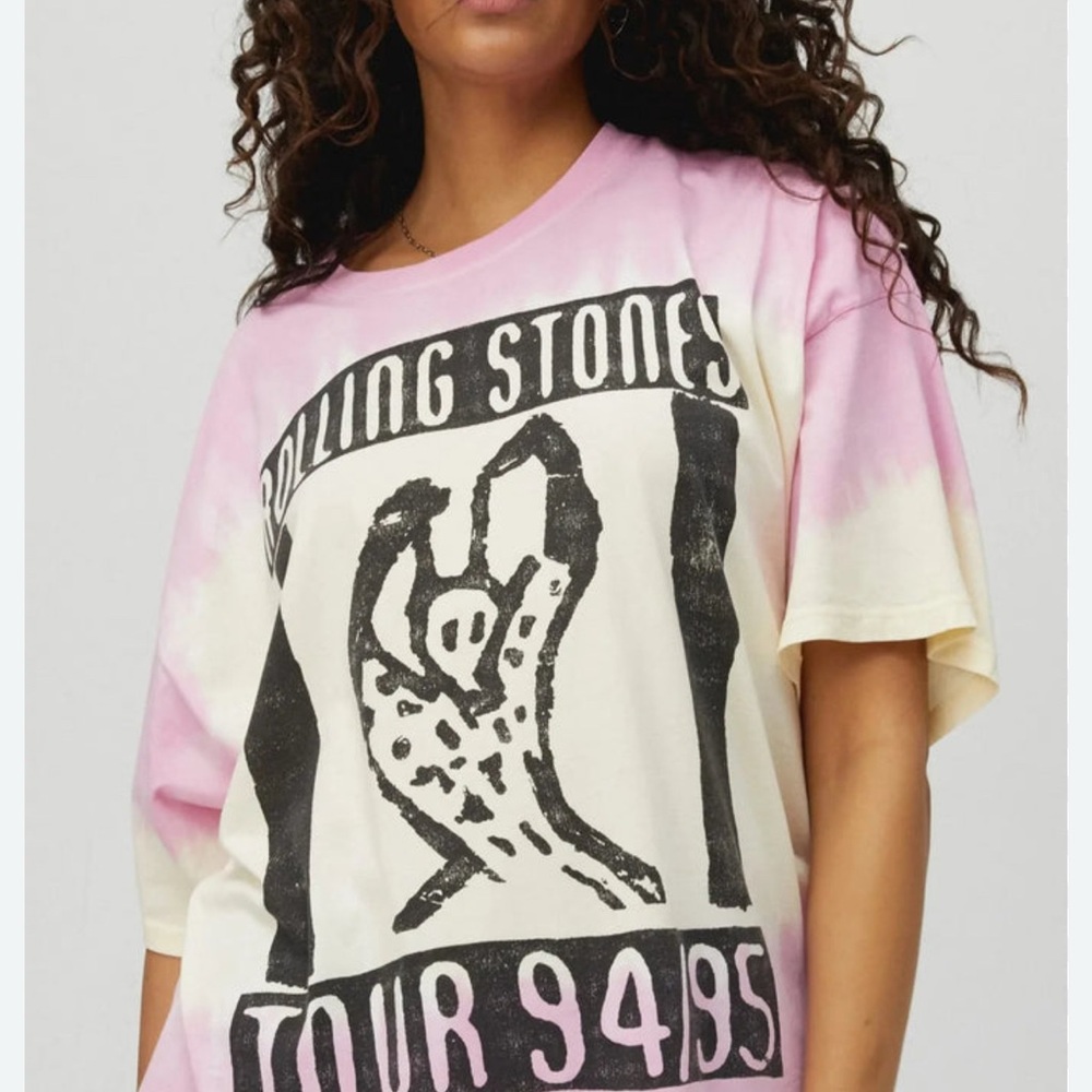 Urban Outfitters Oversized Rolling Stones Tshirt